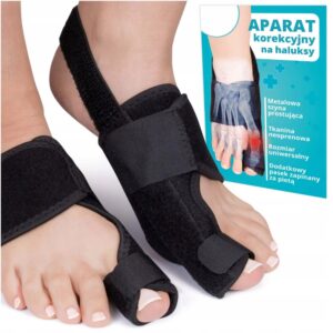 HaluFix Pro - Aparat korekcyjny na haluksy z szyną prostującą (1 para)